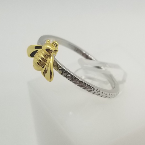 🐝 925 Sterling Silver Bee Ring - Picture 3 of 8